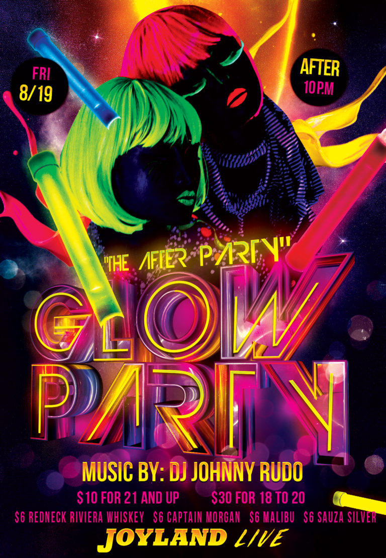 LATE NIGHT GLOW PARTY