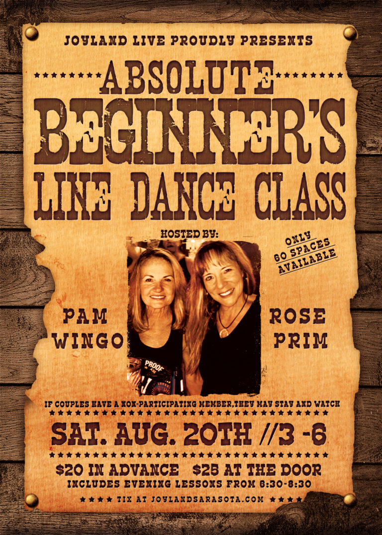 Absolute Beginner Line Dance Class