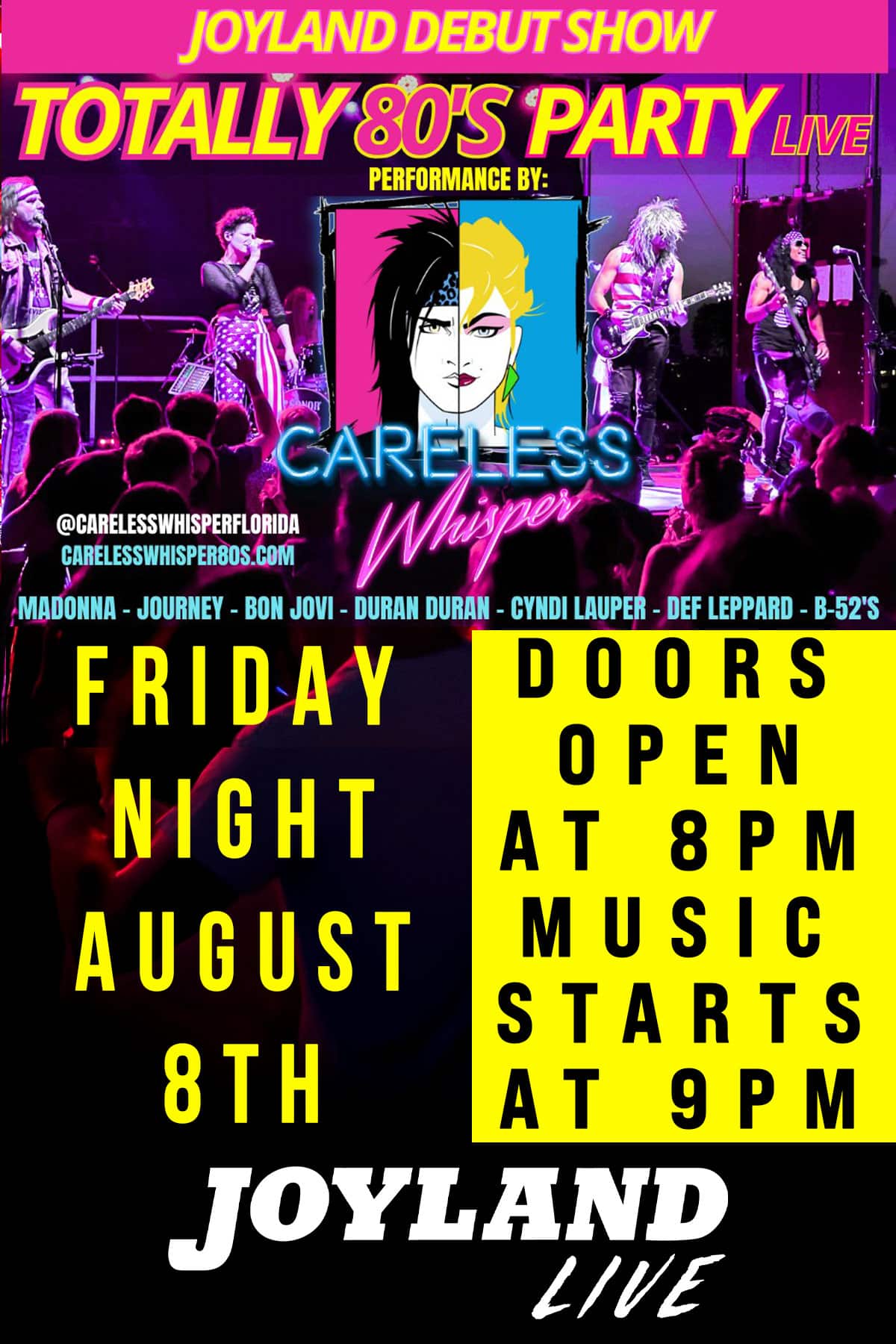 joyland-Careless-whisper-August2025