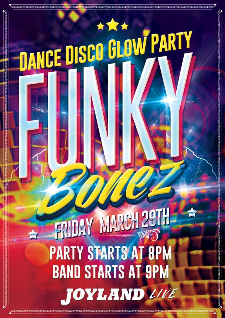 Funky Bones Dance Disco Glow Party