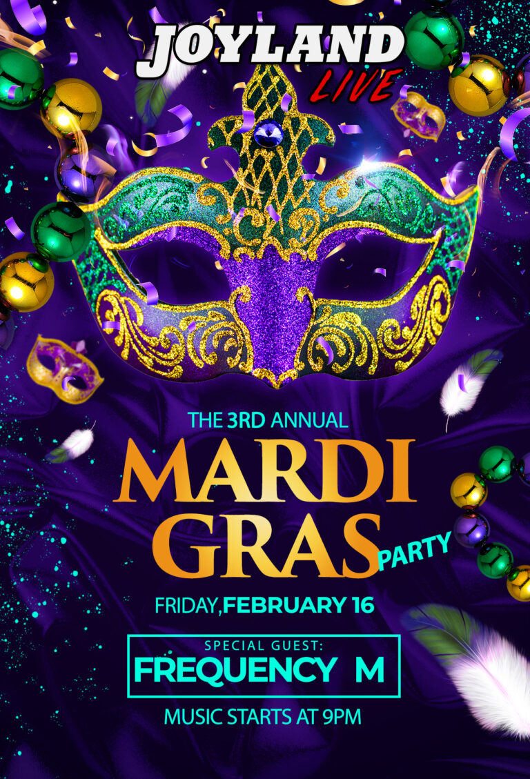 3rd Annual Mardi Gras Party w/ Frequency M